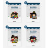 Korean traditional love story character magnet 