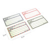 Size of Post 4 colors label sticker set