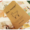 Cute Vintage Design - UNIVERSAL CONDITION Bon Voyage Gift Bag Envelope Set