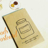 Bottle postcard envelope set