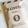 Vintage Design - UNIVERSAL CONDITION Bella Maison Gift Bag Envelope Set