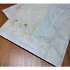 Back of UNIVERSAL CONDITION Vintage Green Holiday Gift Bag Envelope Set