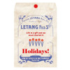 UNIVERSAL CONDITION Vintage Blue Holiday Gift Bag Envelope Set