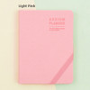 Light pink - 2018 Simple dated small planner scheduler 