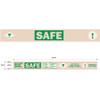 Warning fragile safe message packing tape