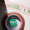 Warning fragile safe message packing tape