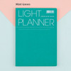 Mint green - 2018 Light dated planner scheduler