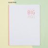 Coral pink - 2018 Big dated monthly planner scheduler