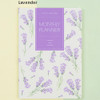 Lavender - 2018 Pattern dated monthly planner scheduler