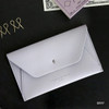 Gray - Daily envelope style slim wallet