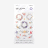 Daily transparent sticker - Flower wreath