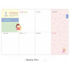 Weekly plan - 2018 Hello coco dated weekly diary scheduler