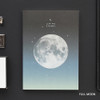Full moon - Slow and steady moon 4 month undated planner 