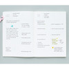 Weekly / Daily - Slow and steady moon 4 month undated planner 