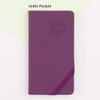 Indie purple - 2018 Simple dated handy weekly planner scheduler 