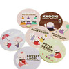 Merry cat candy powder point sticker set of 5 sheets