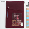 Raspberry - A low hill basic mesh pocket file pouch