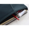 Detail of A low hill basic mesh pocket file pouch