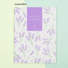 Lavender - 2018 Pattern dated monthly large planner