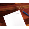 White A5 size plain notebook
