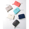 Colors of Simple zippered accordion card wallet