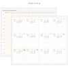 Yearly plan - 2018 Prism slim monthly dated planner scheduler