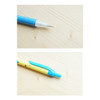 Detail of Ice cream knock retractable black ballpoint pen 0.38mm