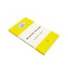 Good habits Blazing yellow plain notebook