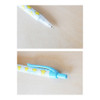 Detail of Cheer up knock retractable black ballpoint pen