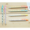 Cheer up knock retractable black ballpoint pen