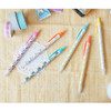 Cheer up knock retractable black ballpoint pen