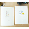 A, B - Cheer up A5 size plain notebook