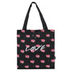 Love Polyester Oxford shoulder tote bag