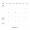 Monthly plan - 2018 The simple dated planner