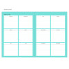 Yearly plan - Chill out undated weekly planner