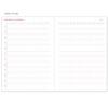 Yearly plan - Brilliant spiral undated weekly diary scheduler