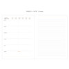 Weekly + Note - Prism spiral undated weekly scheduler