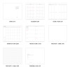 Composition of 2018 Un autre jour dated weekly planner