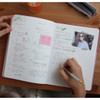 Lined notebook - Notable memory B5 small dated monthly planner