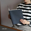 Dark gray - Notable memory B5 small dated monthly planner