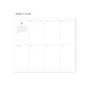 Weekly plan - 2018 joie de vivre medium dated weekly diary 