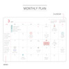 Monthly plan - 2018 Day by Day large dated weekly diary