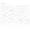 Yearly plan 1 - 2018 Moon large dated weekly diary scheduler