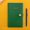 Deep green - Oui mais non medium undated weekly diary