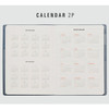 Calendar - 2018 Table talk A5 dated monthly planner