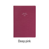 Deep pink - 2018 Table talk A5 basic dated weekly planner