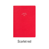 Scarlet red - 2018 Table talk A5 basic dated weekly planner