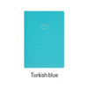 Turkish blue - 2018 Table talk A5 basic dated weekly planner
