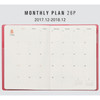 Monthly plan - 2018 Table talk A5 basic dated weekly planner
