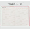 Project plan - 2018 Table talk A5 basic dated weekly planner